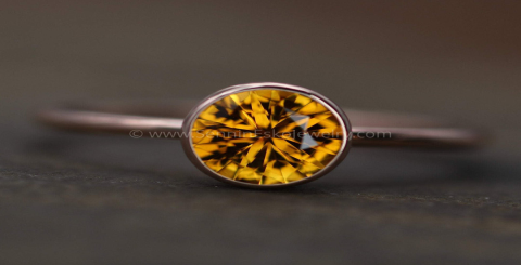 What is better to stack citrine with