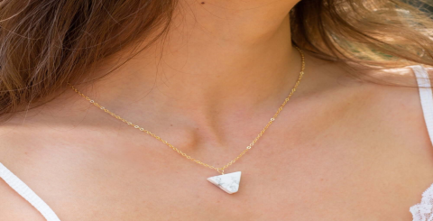 Taboo for women wearing white crystal