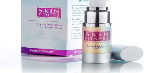 The effect of pink crystal on the skin
