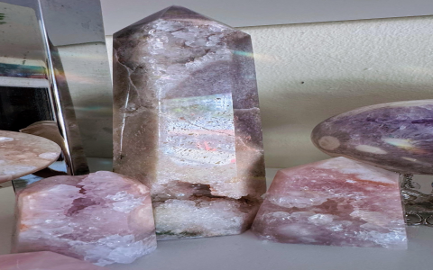 Why should pink crystals be collected as little as possible