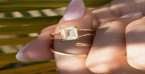 The symbolism of a citrine ring