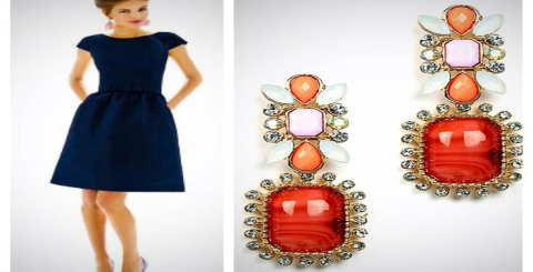 The benefits of women wearing navy blue jewelry