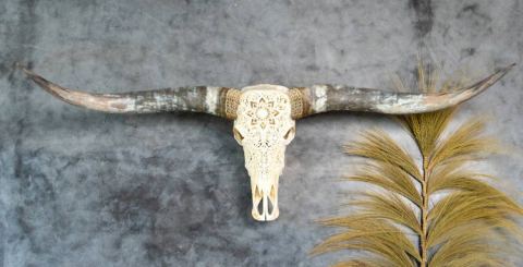 White Mud Skeleton Crystal