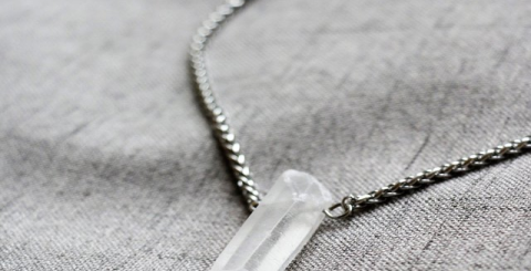 mens crystal jewelry