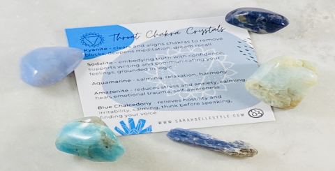 Unlock Your Throat Chakra with Throat Wheel Crystal Healing: The Path to Clear Expression