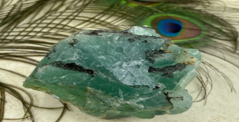 crystal green fluorite