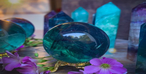 The Enchanting Power of Iced Sugar Green Fluorite: A Vitality Fountain Unveiled