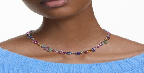i can wear mix cystals on a necklace