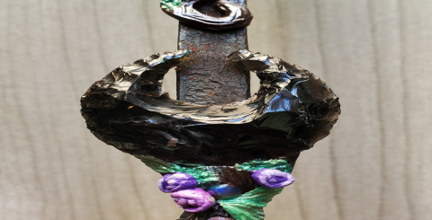 Unlock Creativity with Peach Blossom Wood Obsidian: A Magical Crystal for Artists