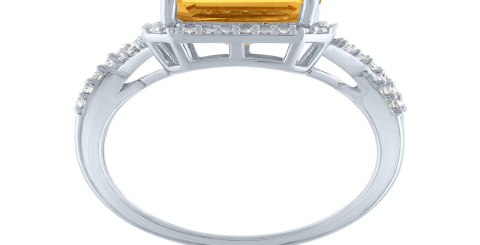 The Enchanting Citrine Silver Ring: A Timeless Fashion Statement