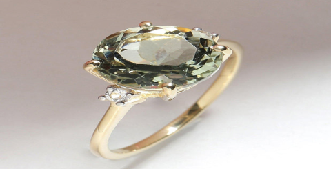 The Enchanting Garnet and Citrine Ring: A Timeless Treasure