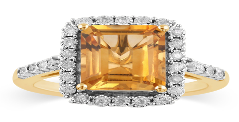 Discover the Timeless Elegance of a Men’s Citrine Ring