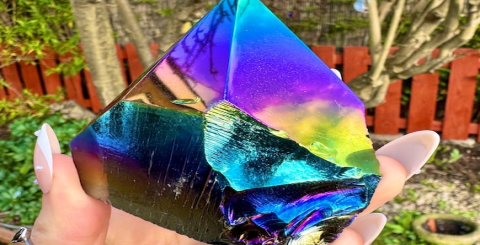 Unlocking Wealth with Rainbow Obsidian: The Crystal of Fortune