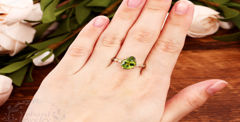 The Citrine and Diamond Ring: A Radiant Love Token for Unforgettable Moments